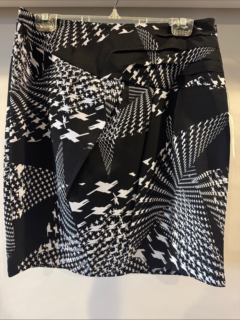 Worthington Black & White Patterned Women’s Skirt